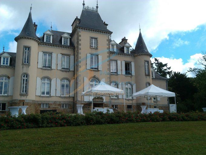 Château de Fontenaille à St Pierre des landes en Mayenne 53 Région Pays de la Loire