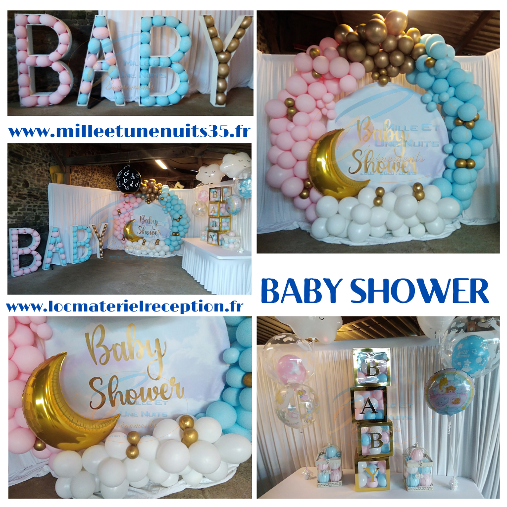 Décoration Baby Shower

Votre Décoration Baby Shower Sur  l'ille et vilaine: Fougères, Vitré, Rennes, St Malo, Antrain. Mayenne: Laval.  Manches: Avranches, Granville... mais aussi partout en région Bretagne, Normandie, Pays de la Loire...