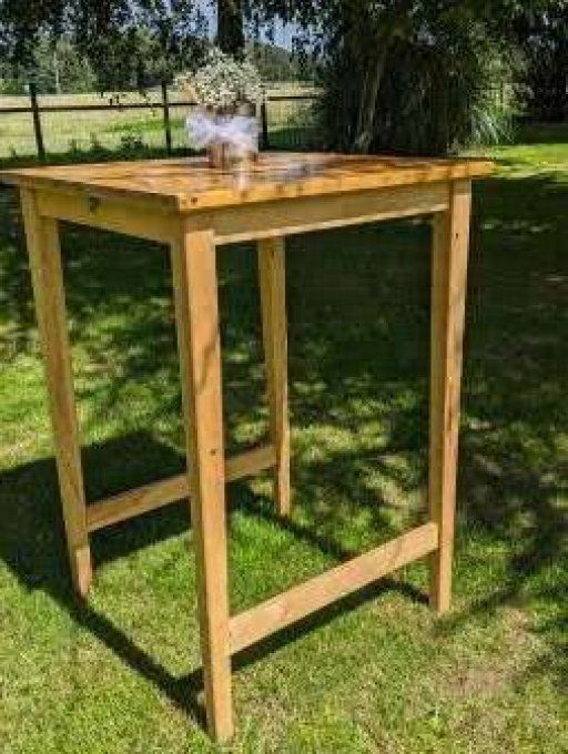 Mange debout en bois  70X70