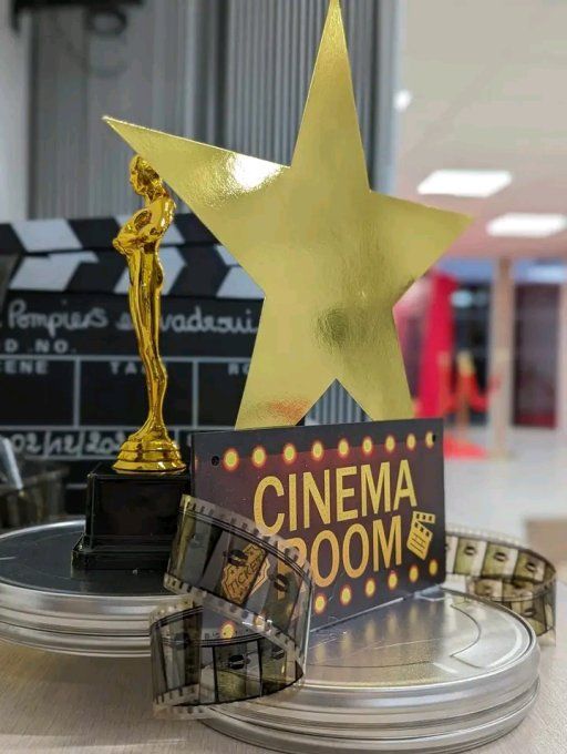 Centre de table cinéma