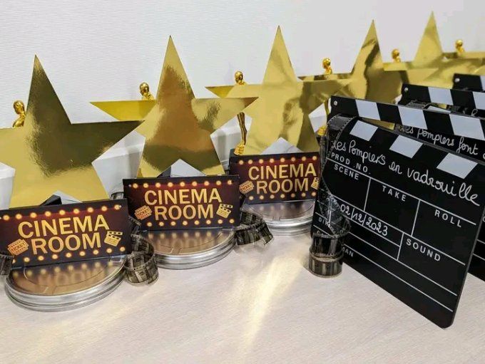 Centre de table cinéma