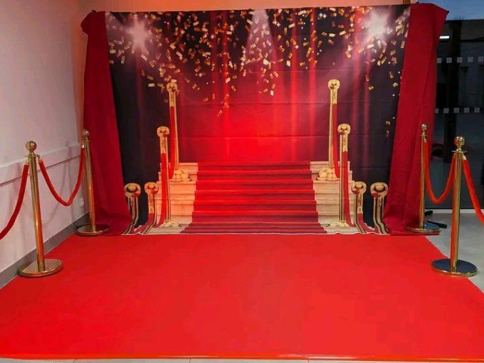 Toile de fond cinéma 3mx2m