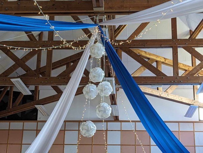PLAFOND TENTURE MOUSSELINE 