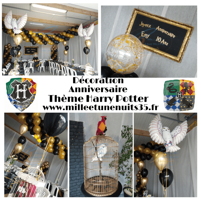 Décoration Thème Harry Potter