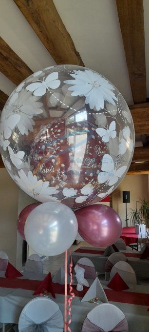 Bouquet de ballon mariage