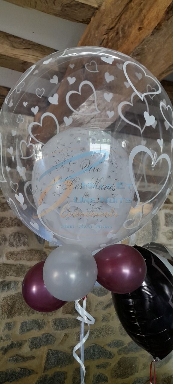 Bouquet de ballon mariage