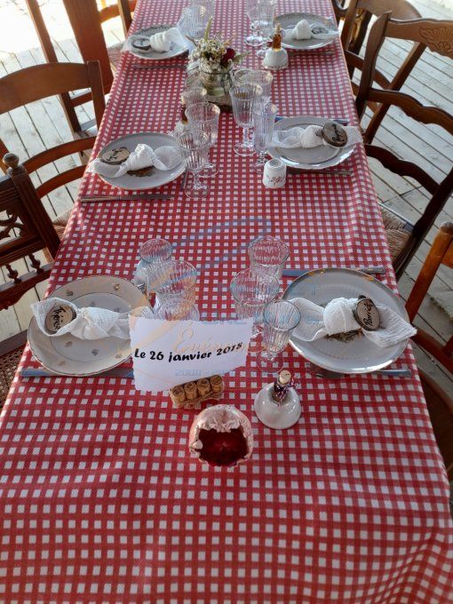 NAPPE VICHY ROUGE ET BLANC