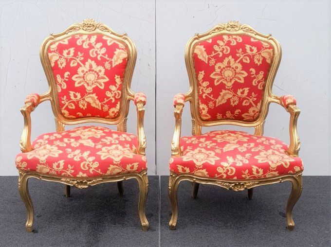 FAUTEUIL LOUIS XV