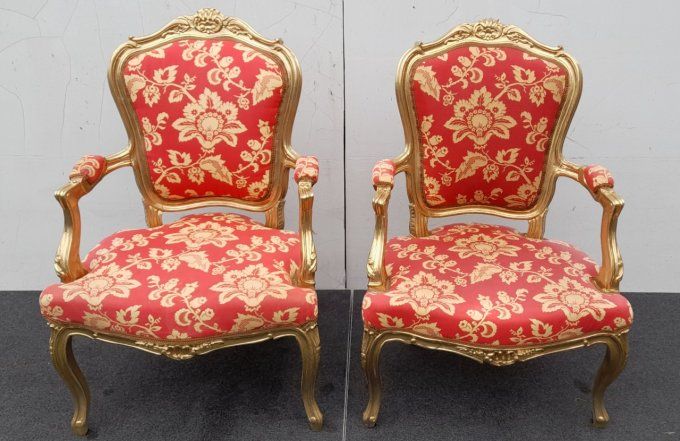 FAUTEUIL LOUIS XV