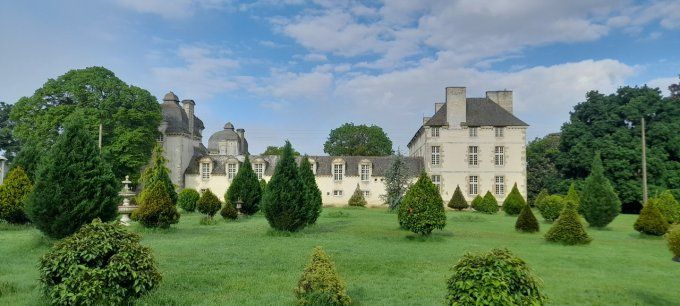 Château Beaumanoir à Evran 22 Département des côtes d'Amor région Bretagne