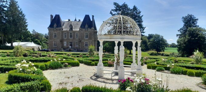 Château de Vieuville Parigné 35 Département d'ille et vilaine région Bretagne