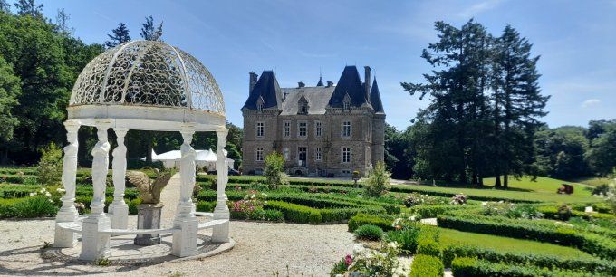 Château de Vieuville Parigné 35 Département d'ille et vilaine région Bretagne