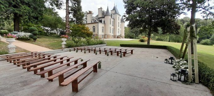 Château de Fontenaille à St Pierre des landes en Mayenne 53 Région Pays de la Loire