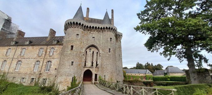 Château de Montmuran sur la commune des Iffs en Ille et Vilaine 35 région Bretagne