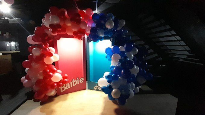 ARCHE DE BALLON DESTRUCTUREE