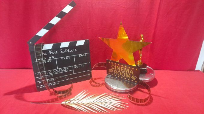 Centre de table cinéma