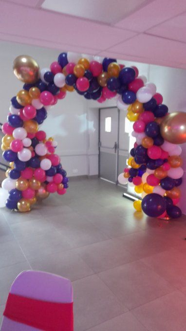 ARCHE DE BALLON DESTRUCTUREE