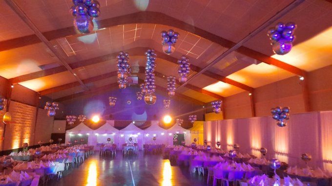 DECORATION PLAFOND BALLONS