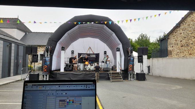 Location couverture de scène 