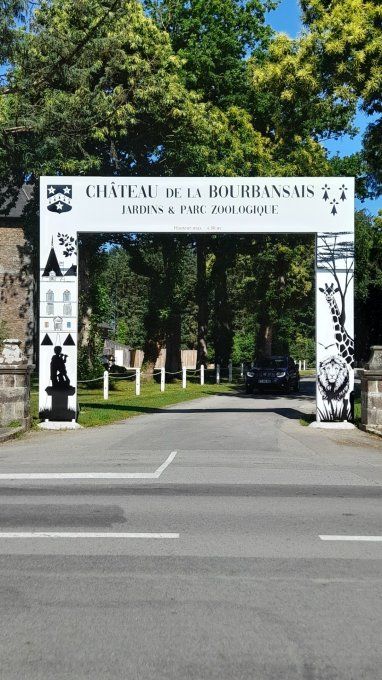 Château de la Bourbansais à Pleugueneuc 35 ille et vilaine région Bretagne.