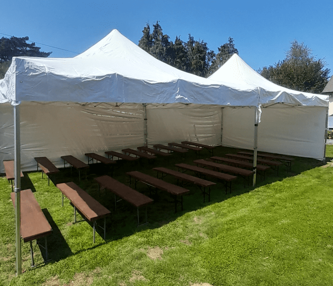 CHAPITEAU 5X5M