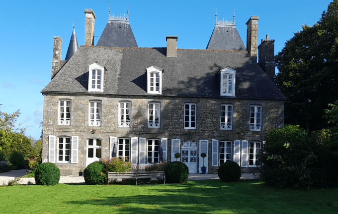Château du Grand Val à Combourg 35 ille et vilaine région Bretagne