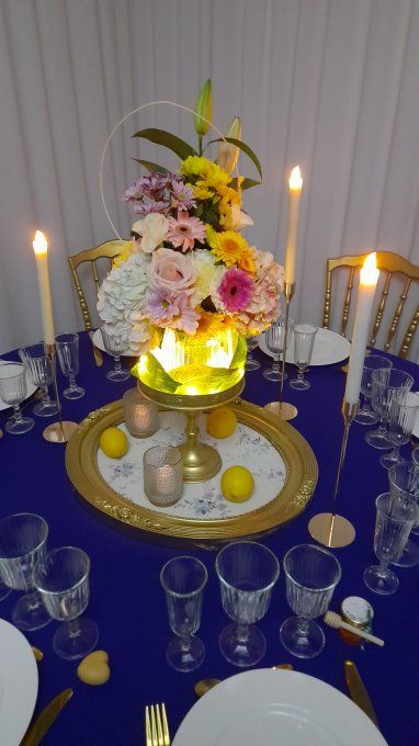 Lot de 2 coupes couleur or