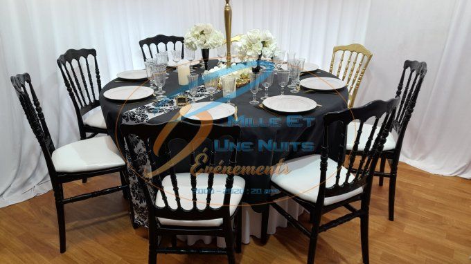 CHAISE NAPOLEON NOIR