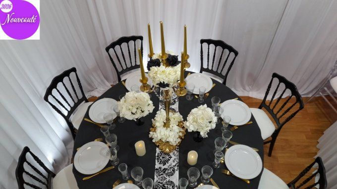 CHAISE NAPOLEON NOIR