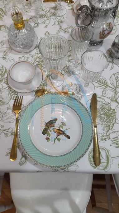 ASSIETTE VINTAGE DEPAREILLEE