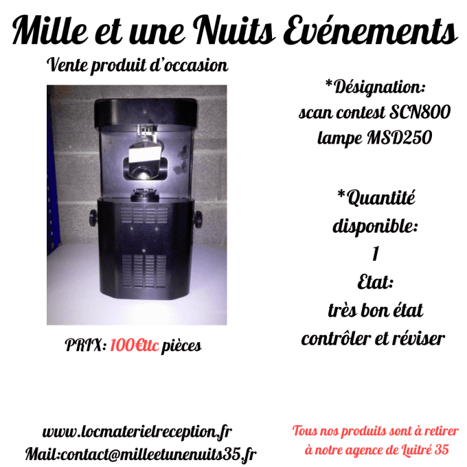 SCAN SCN800 CONTEST