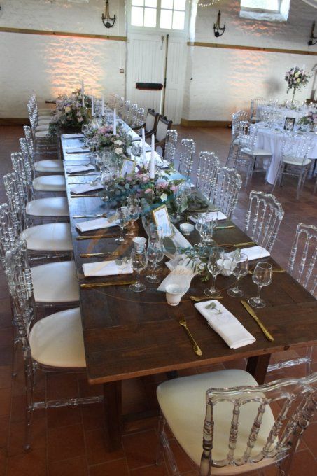 TABLE BOIS CHENE RUSTIQUE