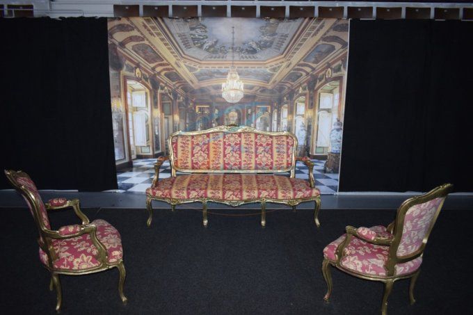 FAUTEUIL LOUIS XV