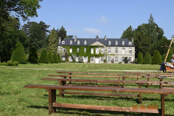 Château de la Rouerie à St Ouen la Rouerie en ille et vilaine région Bretagne