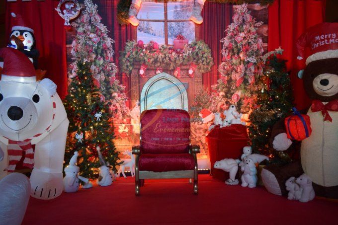 TRONE DU PERE NOEL