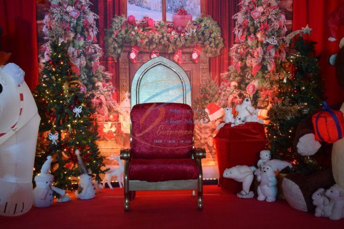 TRONE DU PERE NOEL