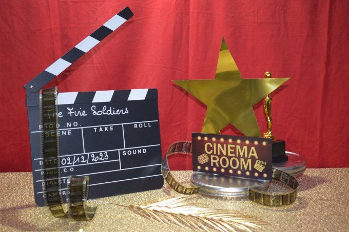 Centre de table cinéma