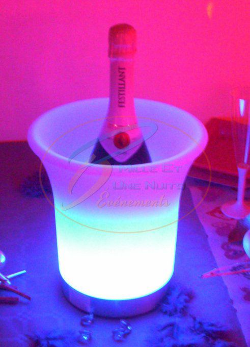 SEAU A CHAMPAGNE LED