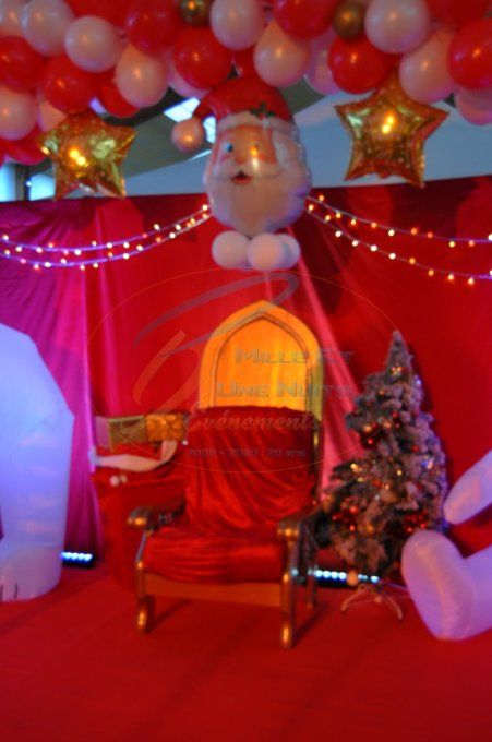 TRONE DU PERE NOEL