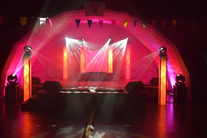 Location couverture de scène 