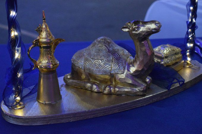ARCHE CENTRE DE TABLE THEME ORIENTAL