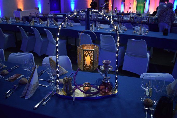 ARCHE CENTRE DE TABLE THEME ORIENTAL