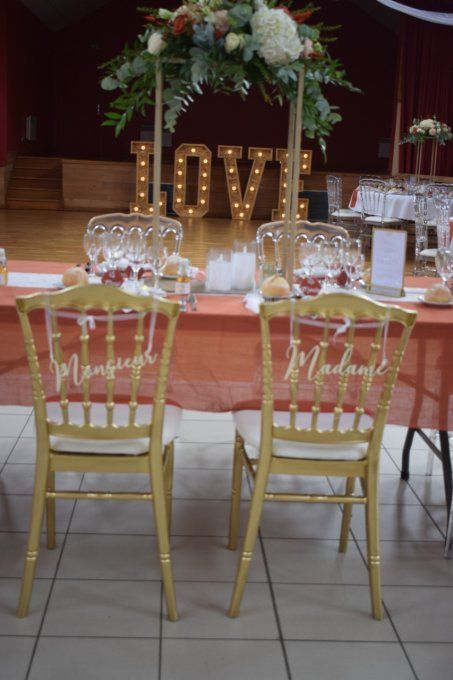 CHAISE NAPOLEON OR POUR MARIEES