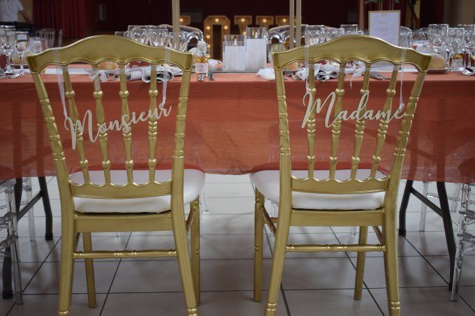 CHAISE NAPOLEON OR POUR MARIEES