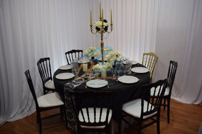 CHAISE NAPOLEON NOIR