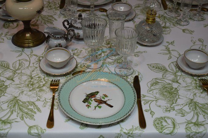 ASSIETTE VINTAGE DEPAREILLEE