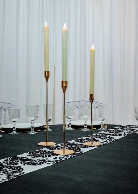 TRIO DE BOUGEOIRE OR