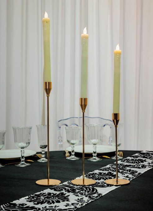 TRIO DE BOUGEOIRE OR