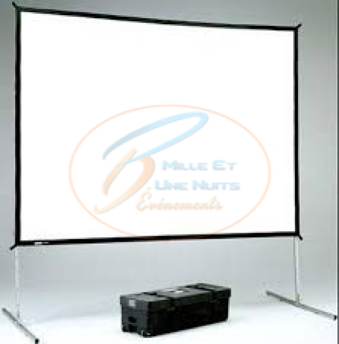 Ecran de projection 3mx4m double face