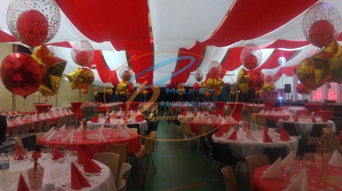 PLAFOND  EFFET VELUM DE COULEUR